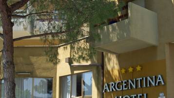 Fassade der Unterkunft