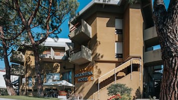 Fassade der Unterkunft