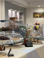 Daily buffet breakfast (EUR 7.00 per person)
