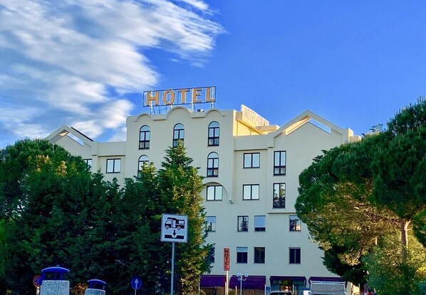 Façade de l’hébergement