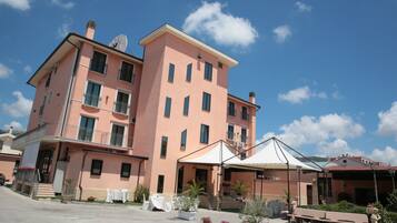 Fassade der Unterkunft