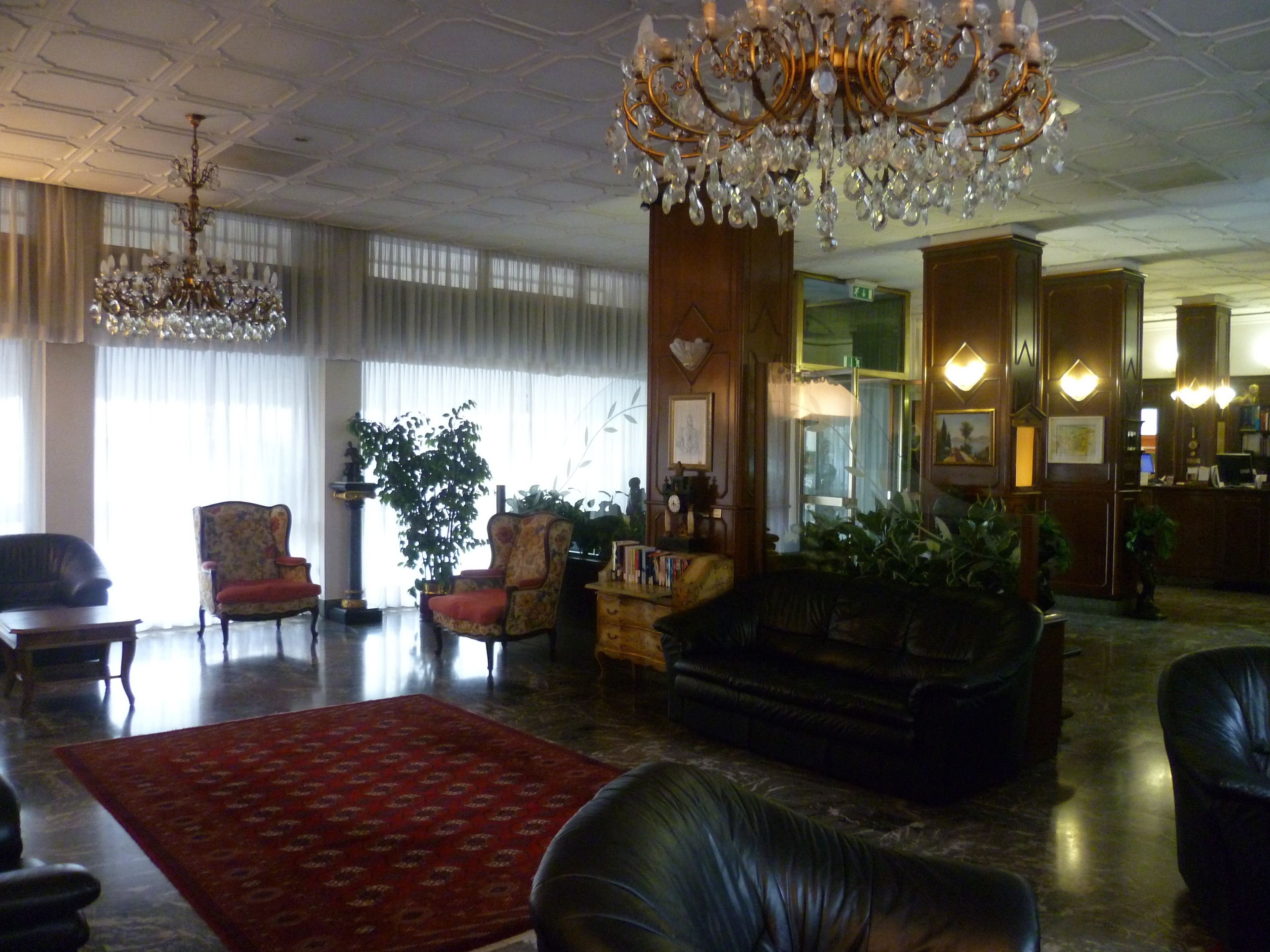 Zona de estar del vestíbulo