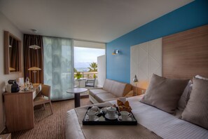 Chambre Double Supérieure, balcon, vue mer