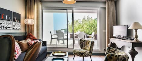 Apartamento (6 peoople) | Sala de estar | Una televisión LED