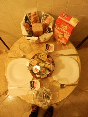 Café da manhã grátis