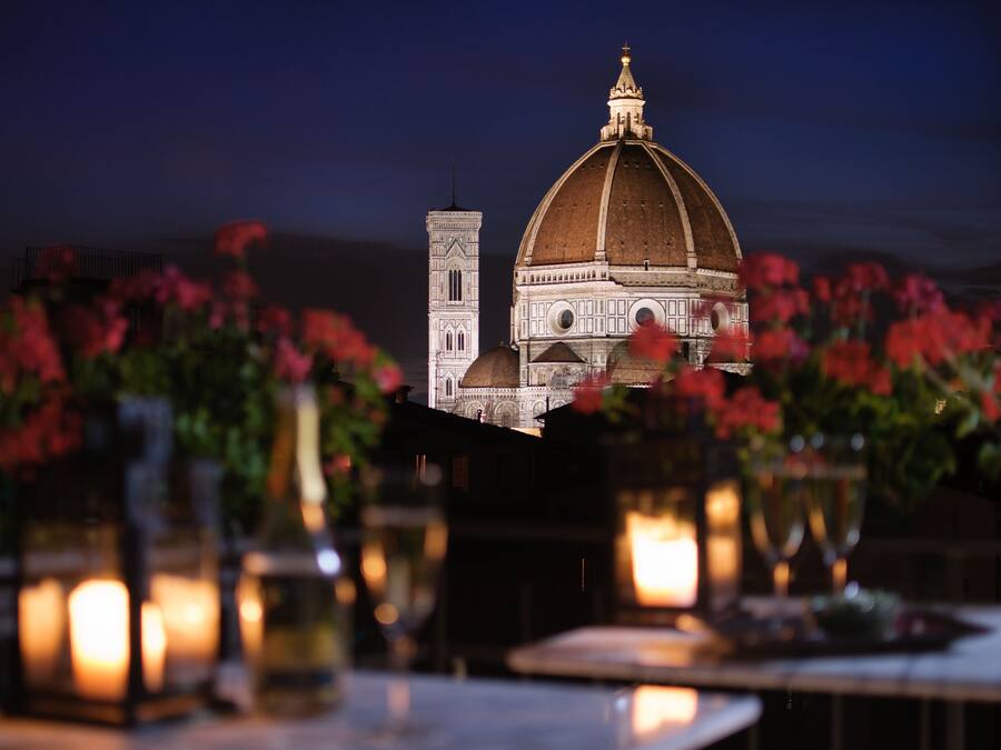 Vista dalla struttura