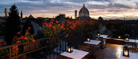 Terrasse sur le toit