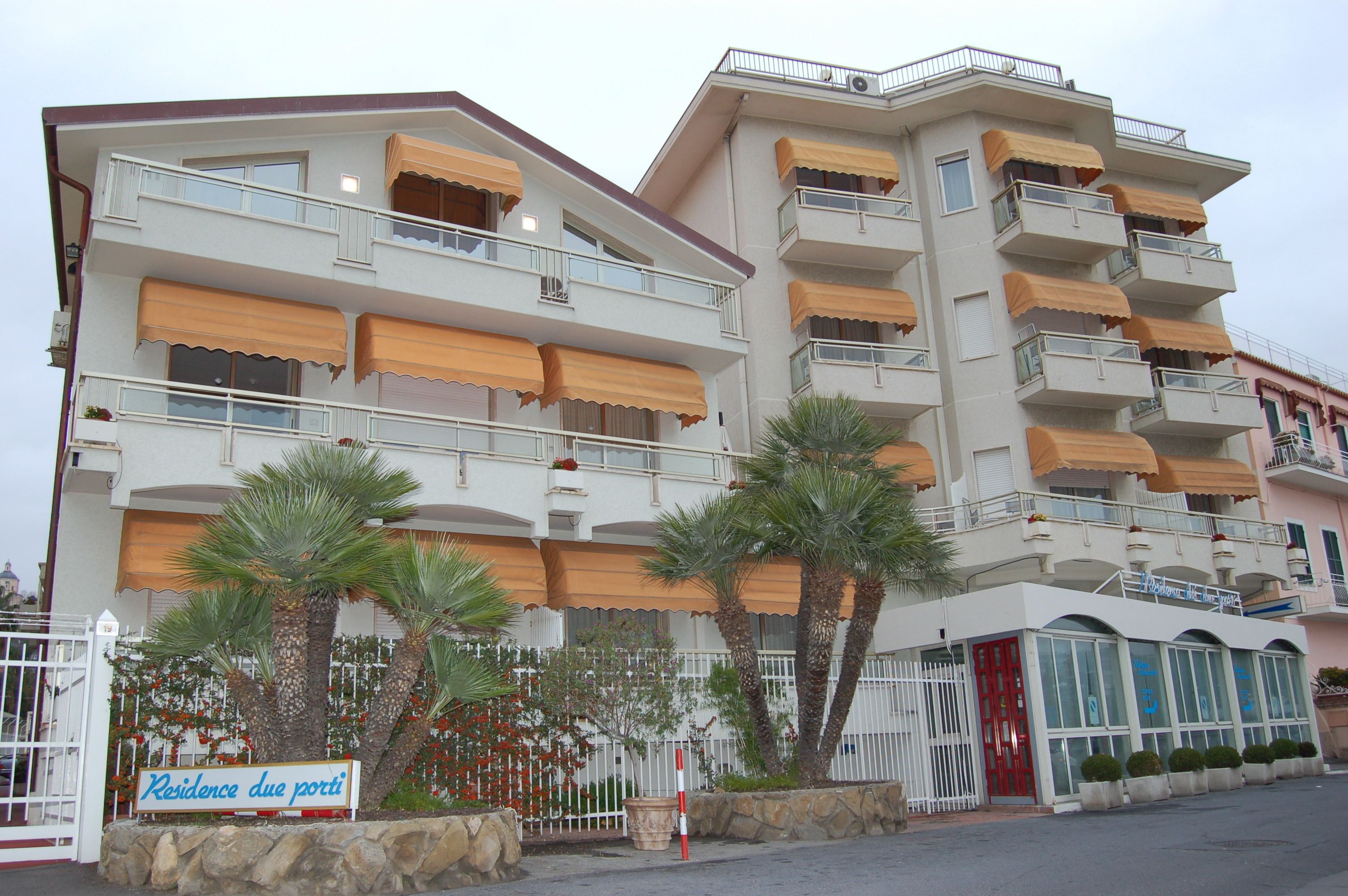 Façade de l’hébergement