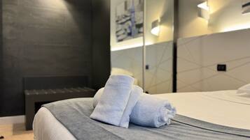 Coffres-forts dans les chambres, bureau, rideaux occultants