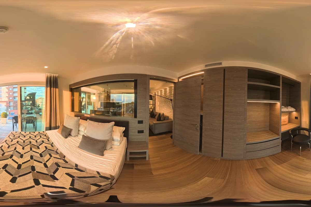 superior apartment, 1 bedroom, annex building (100m from main building) | 1 bedroom, premium bedding, down duvets, minibar