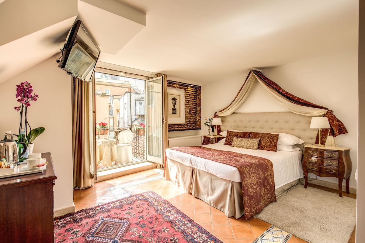 2 camere, biancheria da letto di alta qualità, una cassaforte in camera