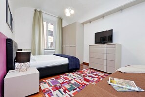Appartement (5 pax) | 1 chambre, espace de travail pour ordinateurs portables