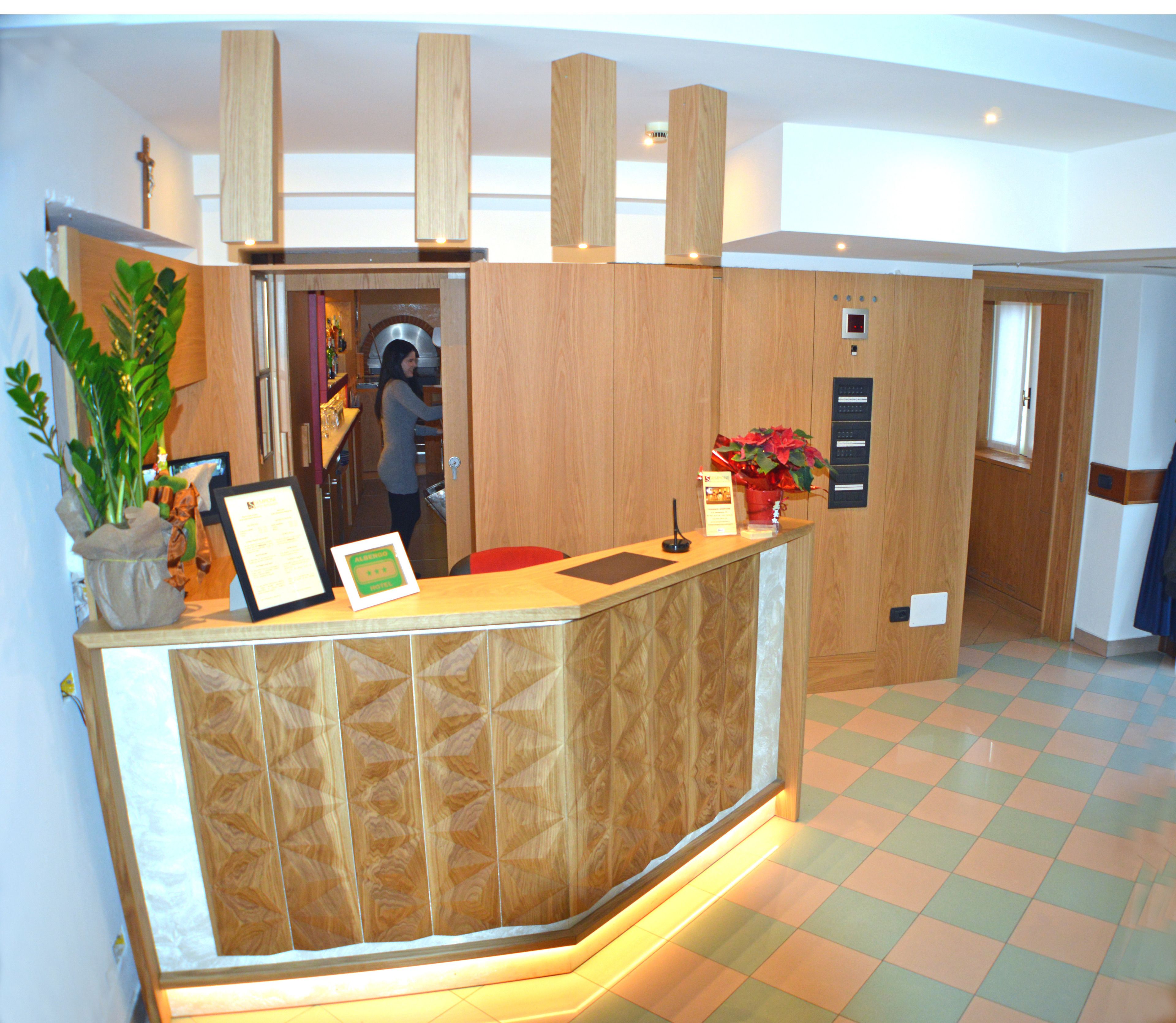 check-in/check-out kiosk