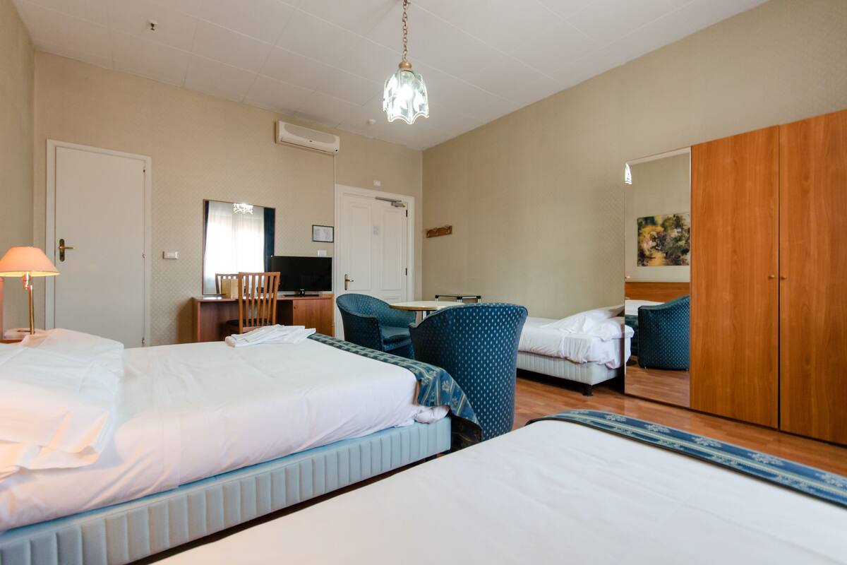 Quadruple Room | Premium bedding, down duvets, memory-foam beds, minibar