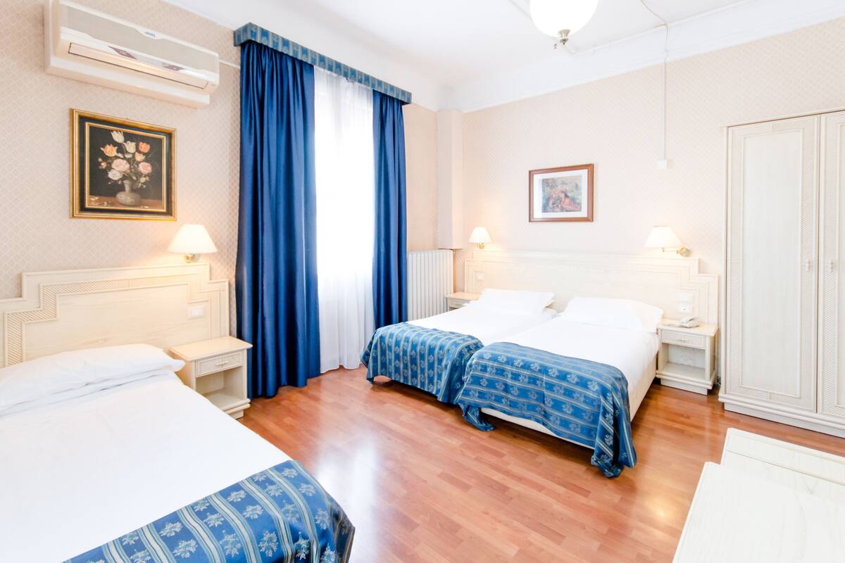 Premium bedding, down duvets, memory-foam beds, minibar