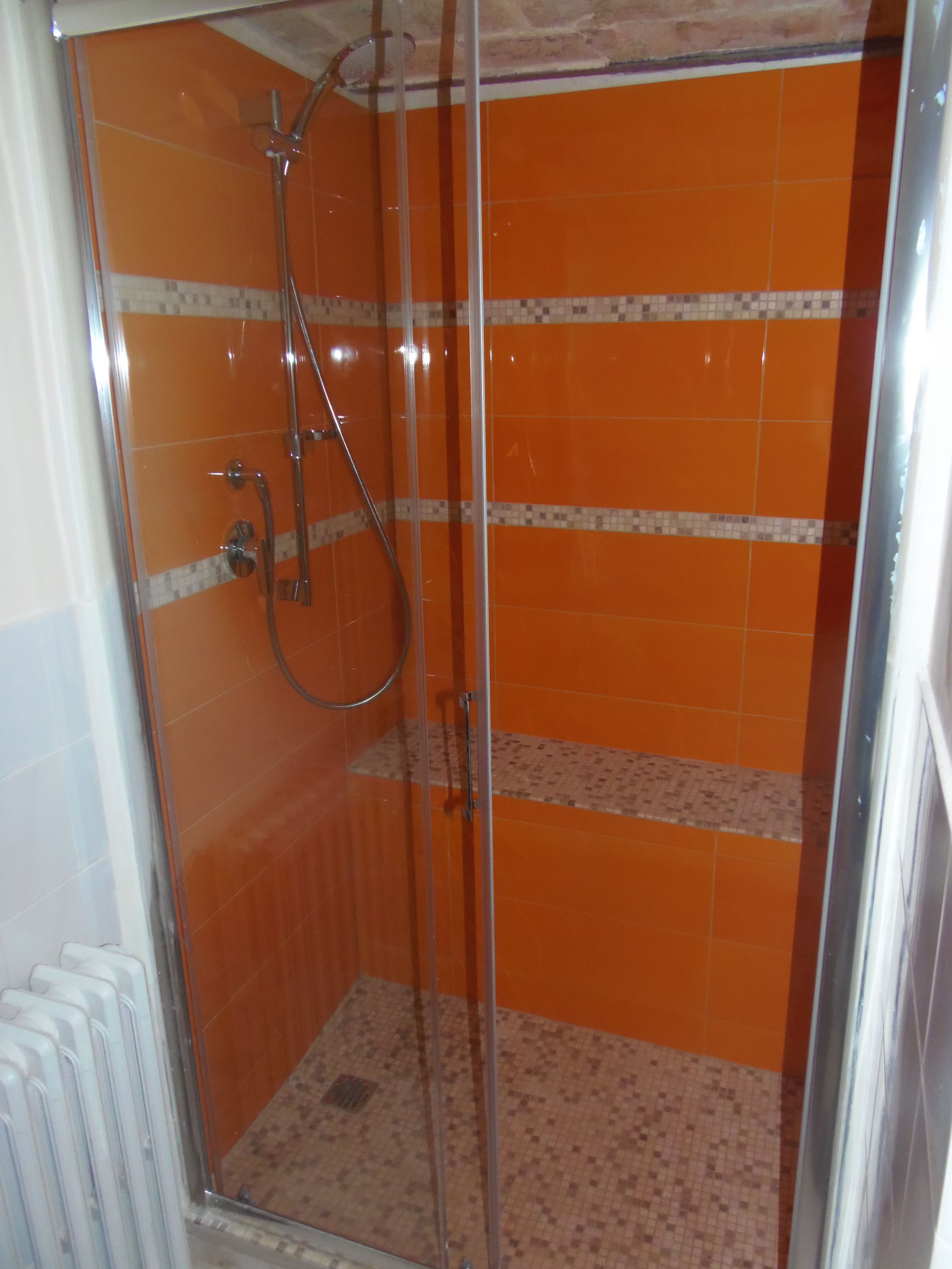superior double room | bathroom shower
