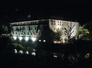 Front of property – evening/night