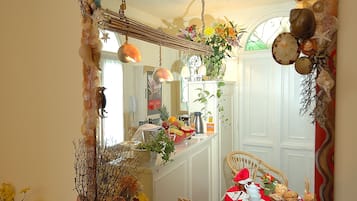 Sala de estar en el lobby