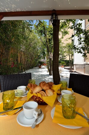 Inbegriffenes Frühstück