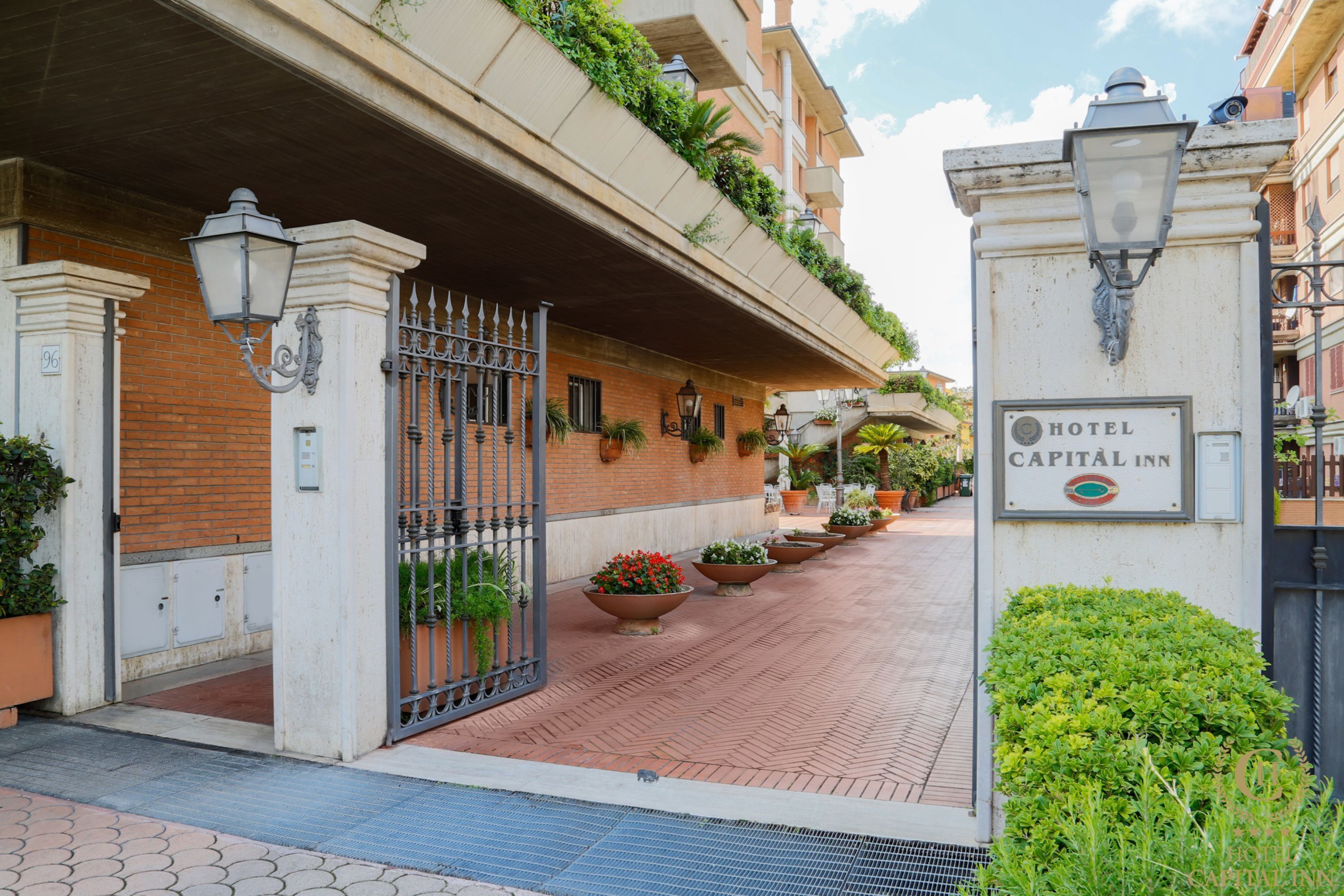 Ingresso della struttura