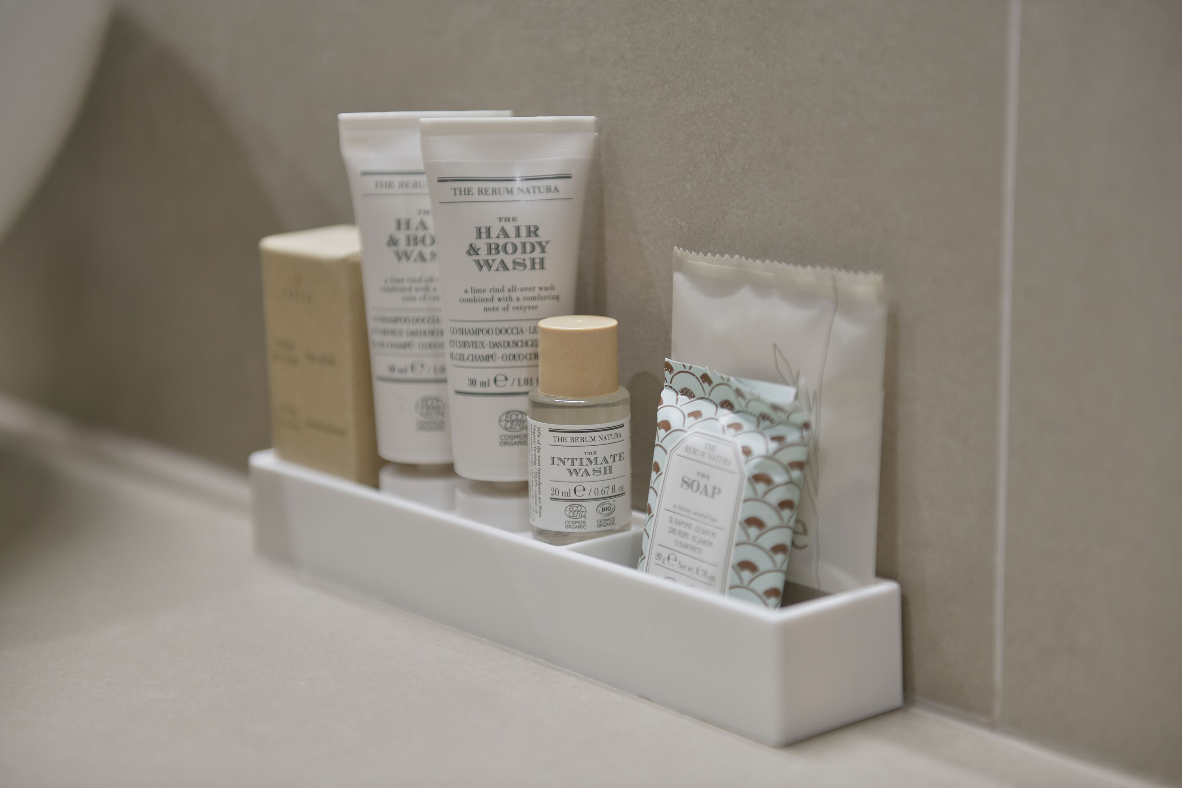 shower, free toiletries, hair dryer, slippers