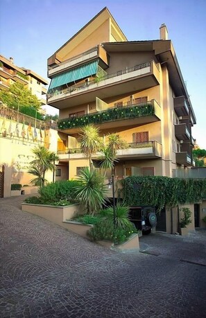 Entrada de la propiedad