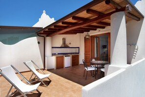 Terrace/patio - Residence Mendolita (Lipari)