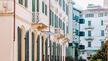 Fassade der Unterkunft