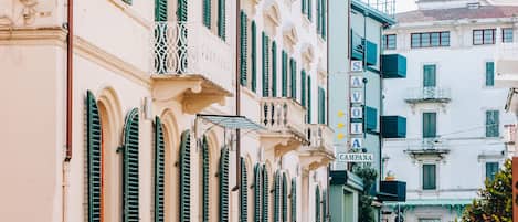 Façade de l’hébergement