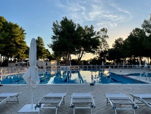 Udendørs pool, liggestole