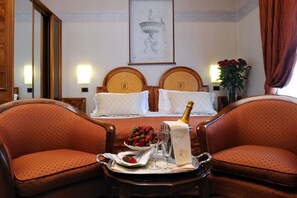 Standard Double or Twin Room | Premium bedding, minibar, in-room safe, individually decorated