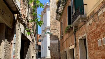 Façade de l’hébergement