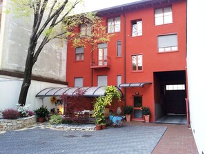 Fassade der Unterkunft