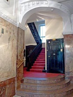 Interior entrance