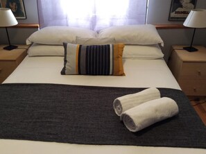 Individually decorated, individually furnished, iron/ironing board