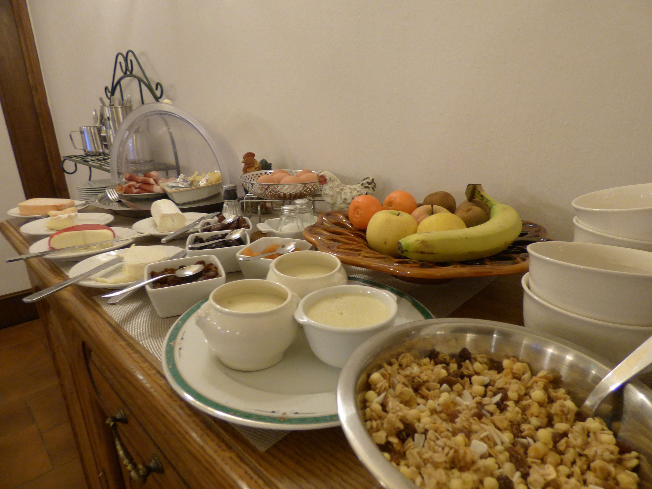 Café da manhã com buffet todos os dias (EUR 9 por pessoa) 