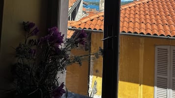 Blick von der Unterkunft