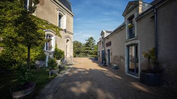 Majoituspaikan julkisivu