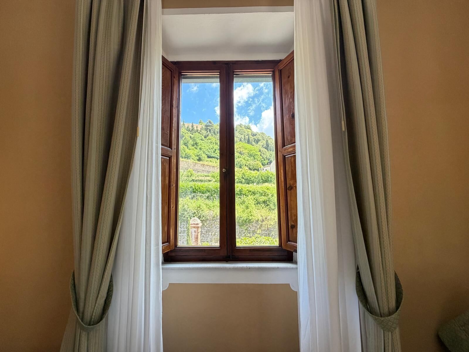 Vue depuis l’hébergement 