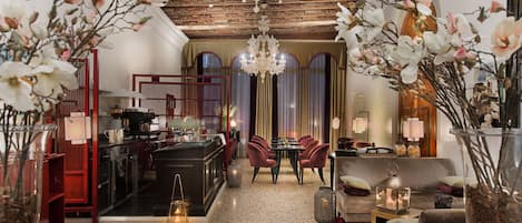 Sitteområde i lobbyen