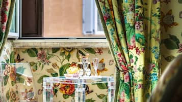 Superior Double Room (Street View) | Premium bedding, desk, free WiFi