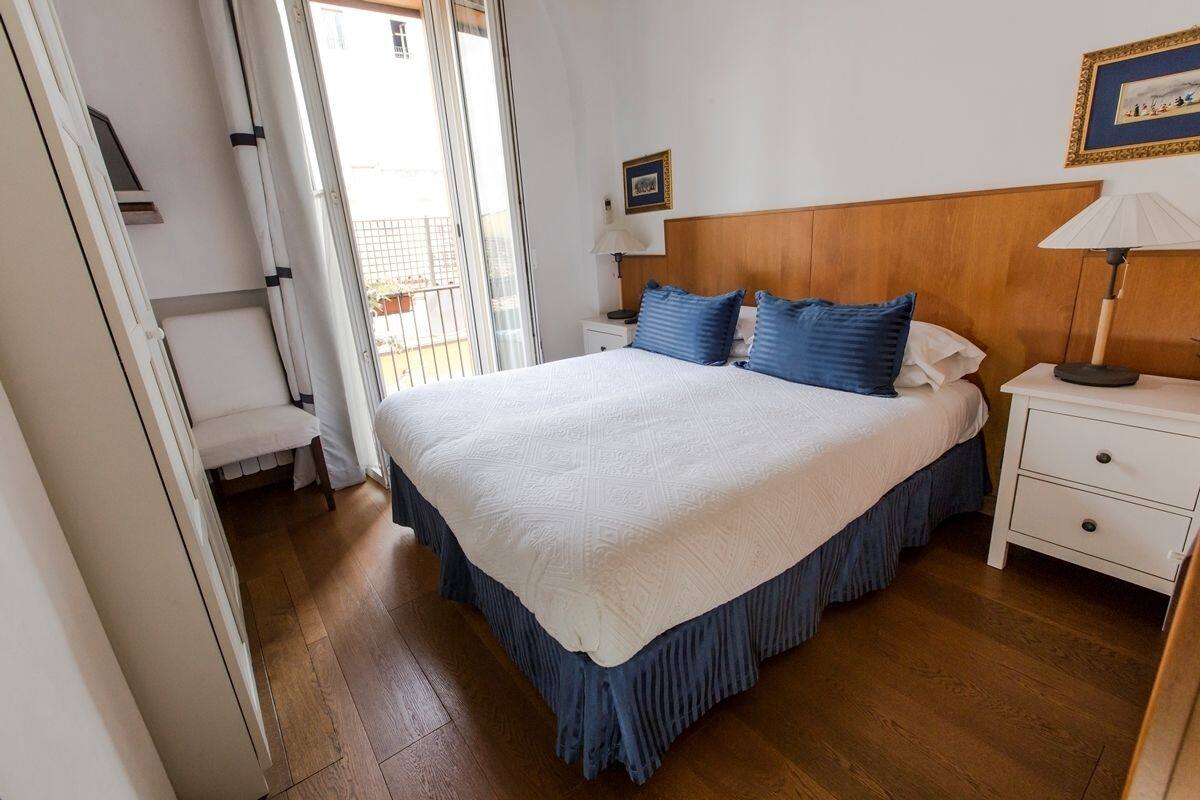 Kamar Double, balkon | 2 kamar tidur, seprai katun Mesir, dan seprai premium