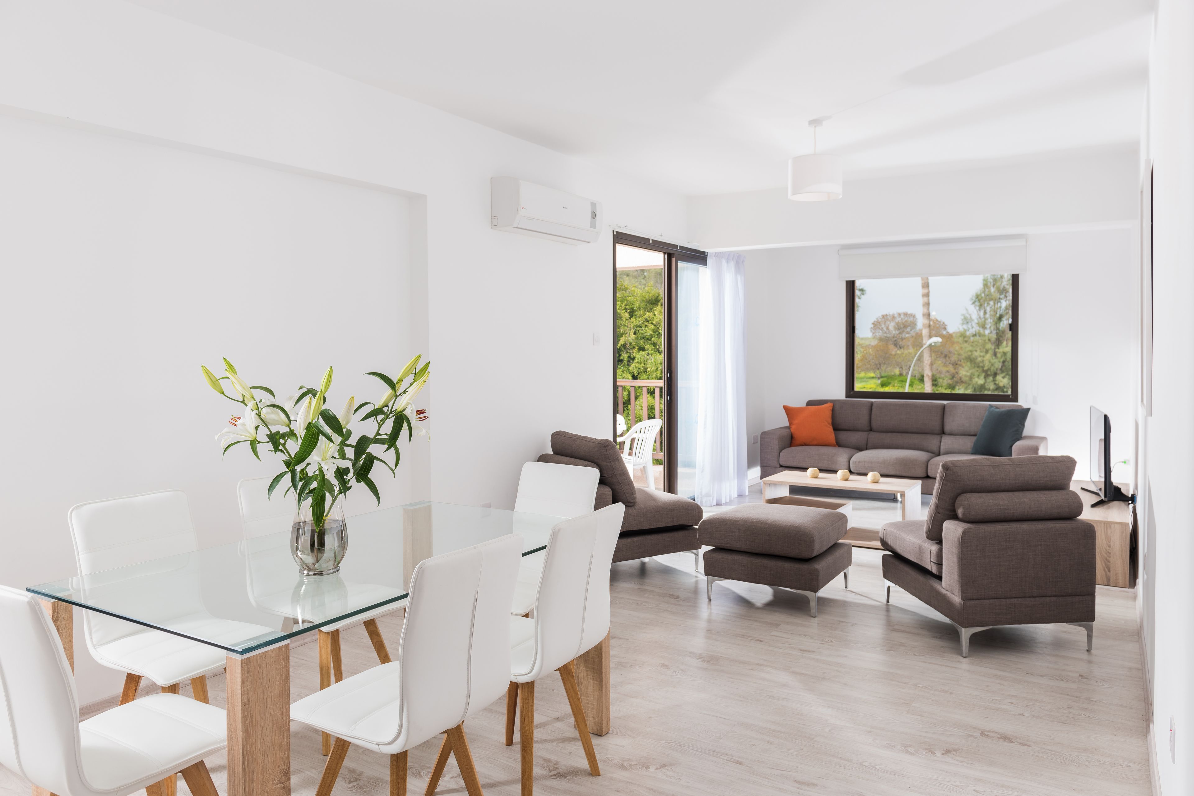 22-inch TV with satellite channels