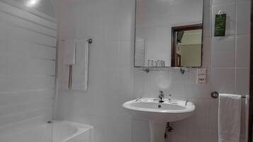 Hair dryer, towels