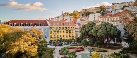 Façade de l’hébergement