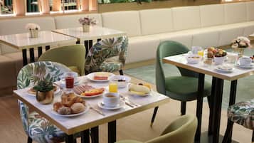 Daily buffet breakfast (EUR 10 per person)