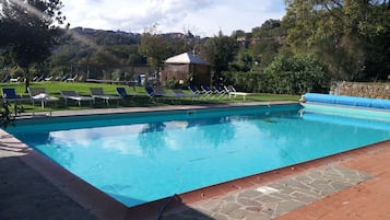 Indoor pool, seasonal outdoor pool