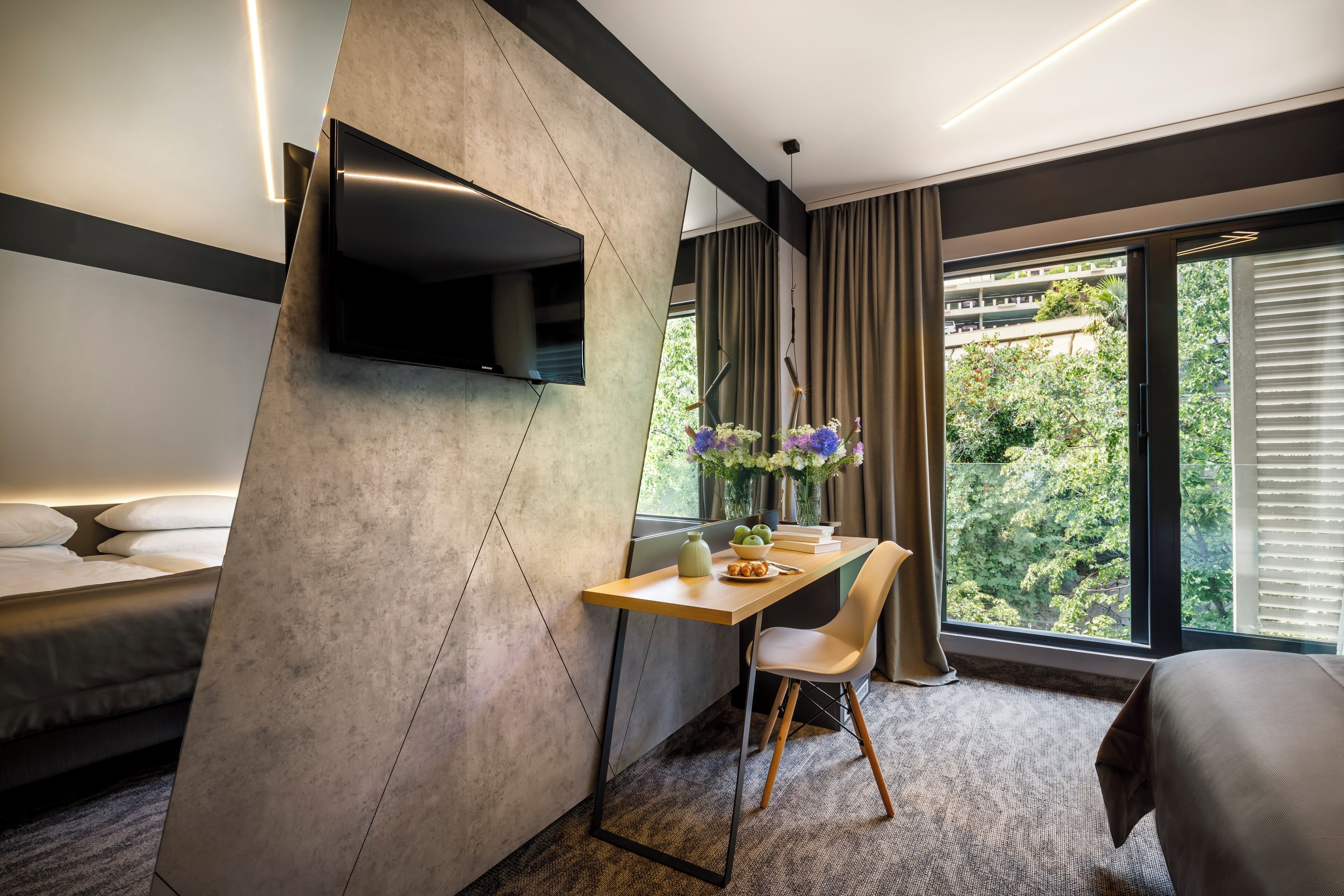 superior double room | in-room safe, desk, laptop workspace, free cots/infant beds