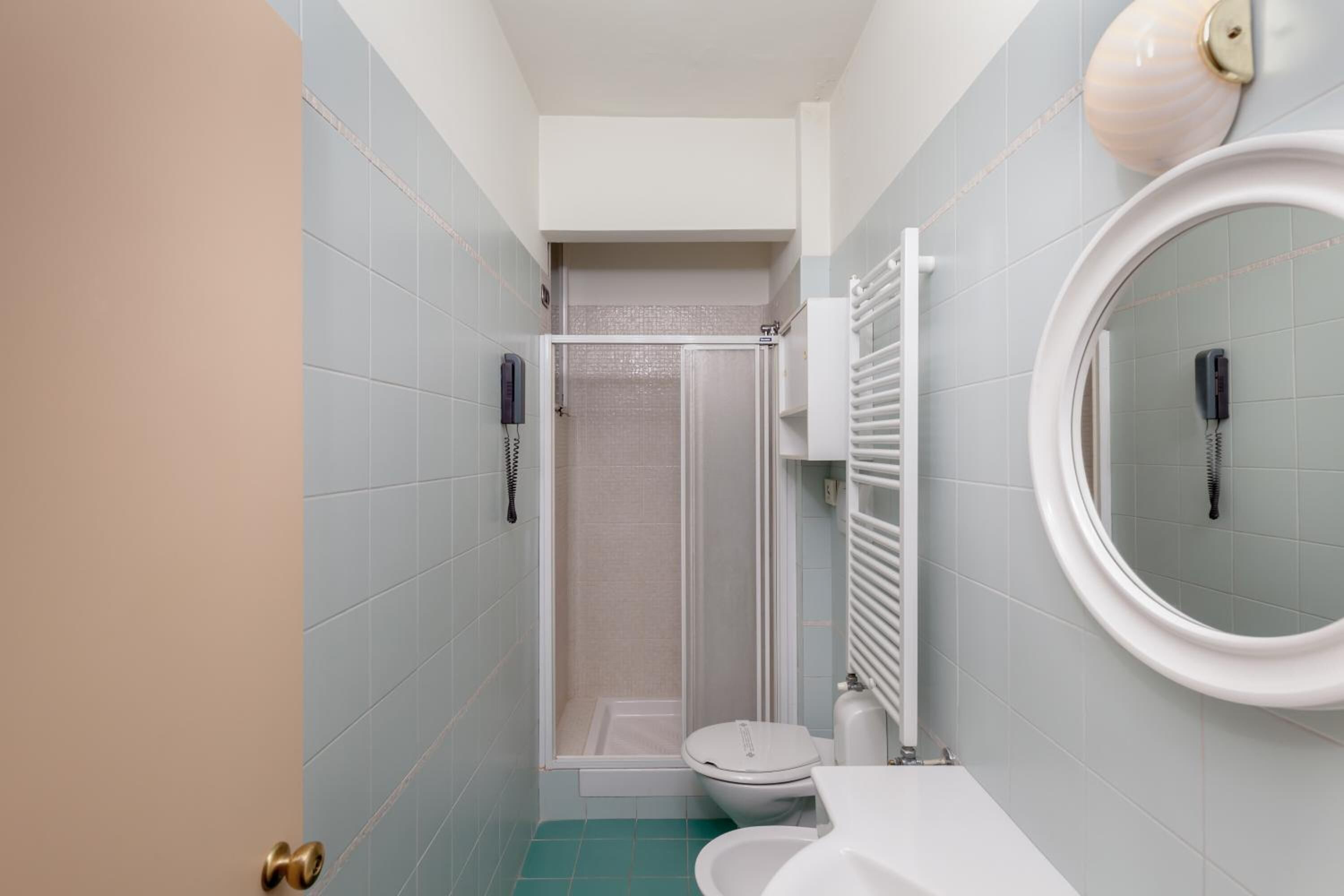 free toiletries, hair dryer, slippers, bidet