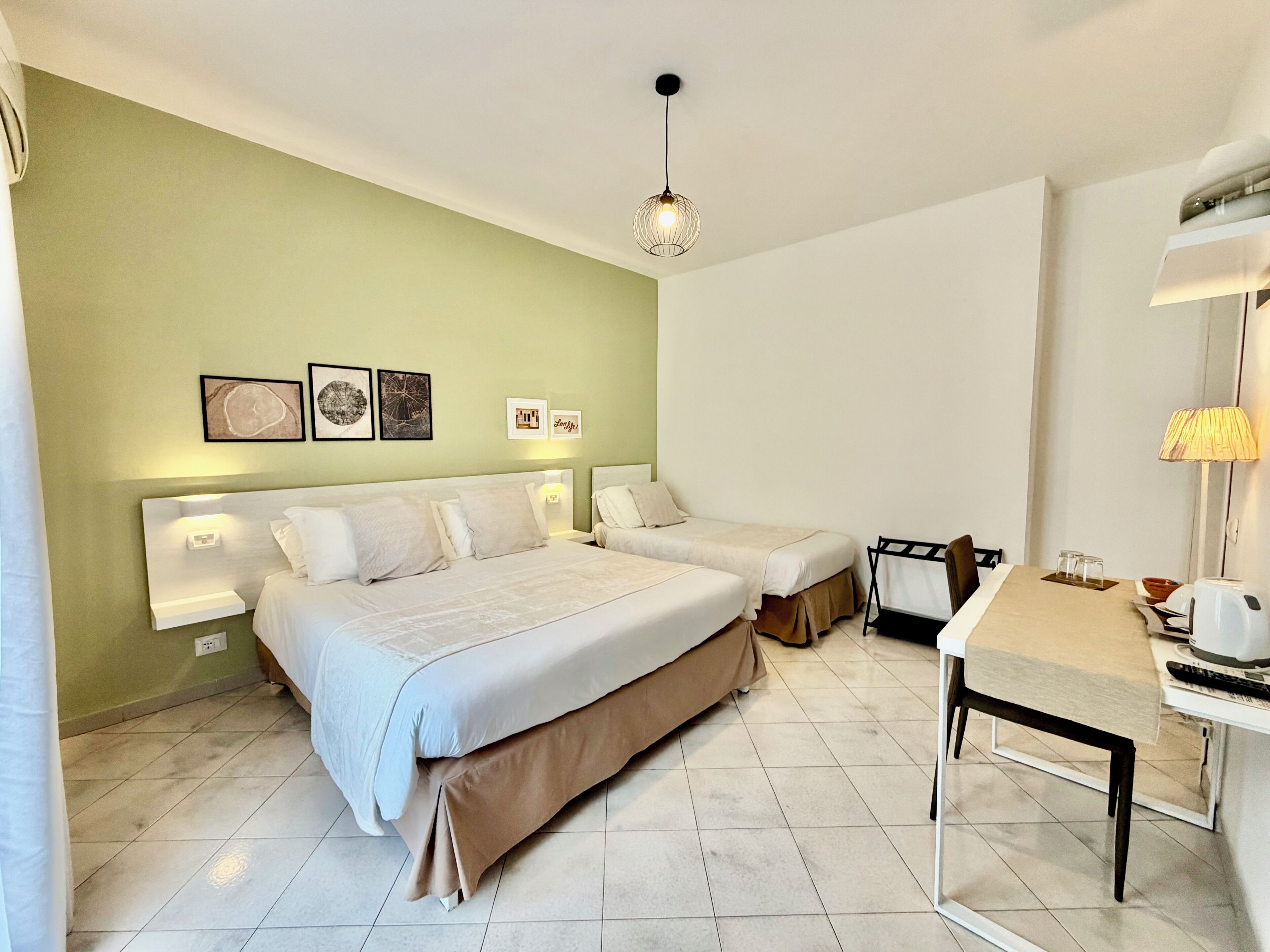 Triple Room, Balcony, Mountain View | Desk, soundproofing, free WiFi